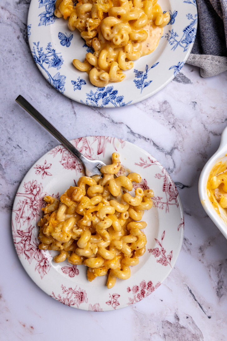 tini's mac and cheese made vegan