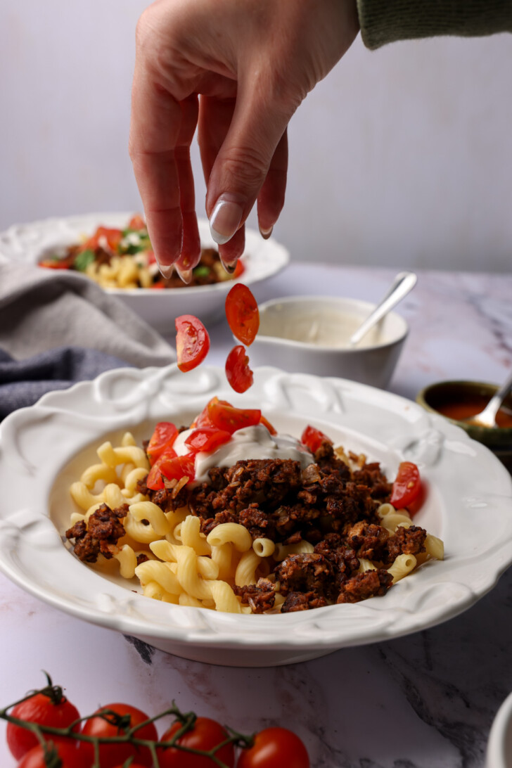 vegan turkish pasta