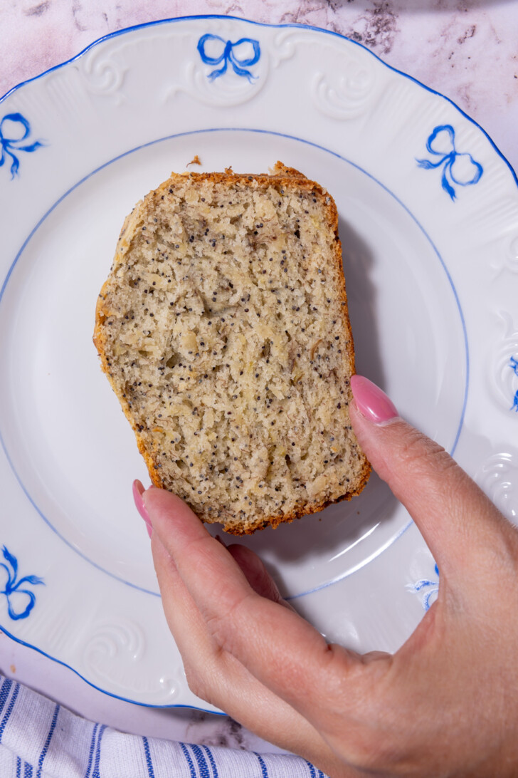 lemon poppy banana bread-12