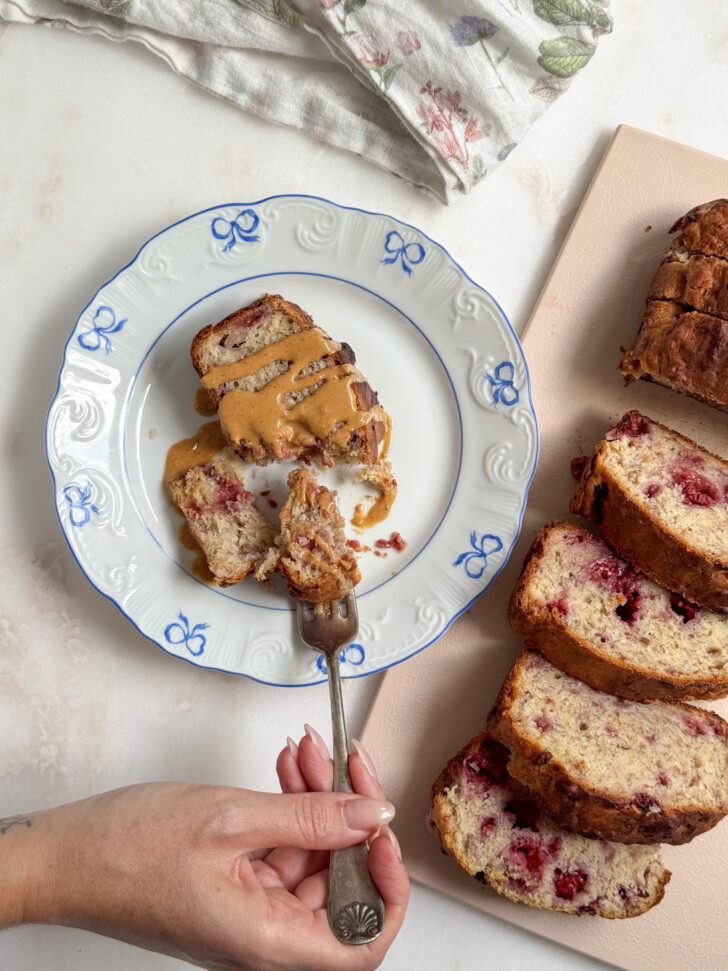 lemon raspberry banana bread-05