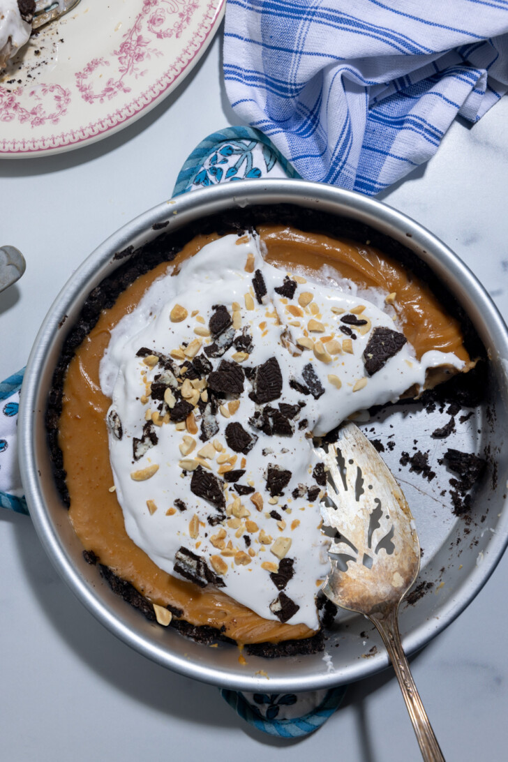 easy peanut butter pie no oven