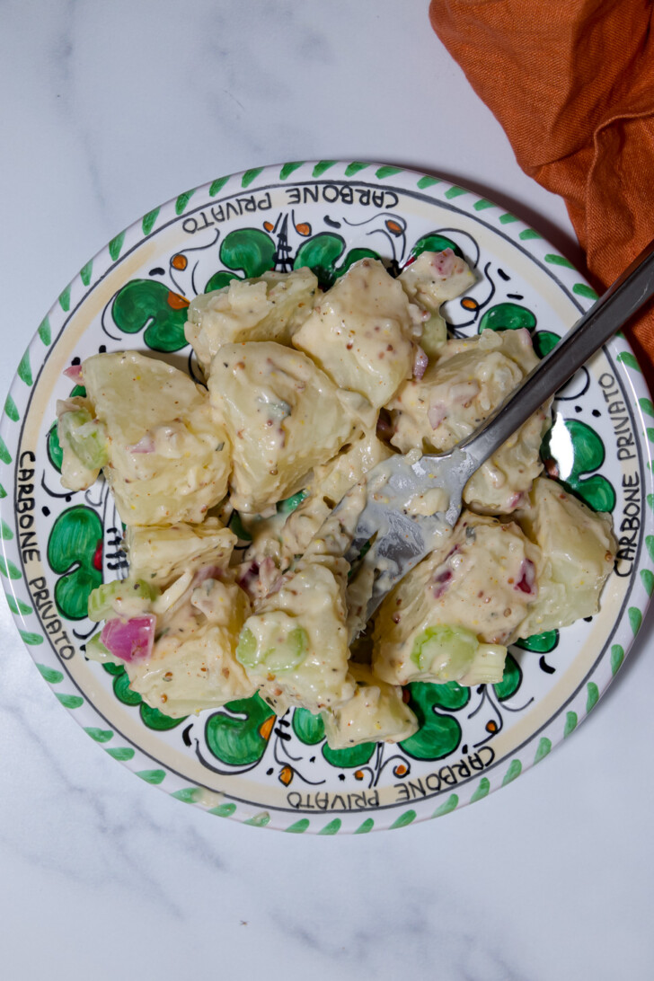 dill and dijon potato salad