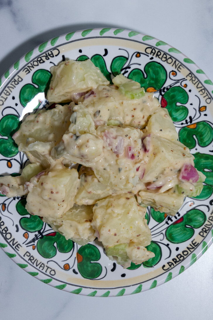 easy vegan potato salad