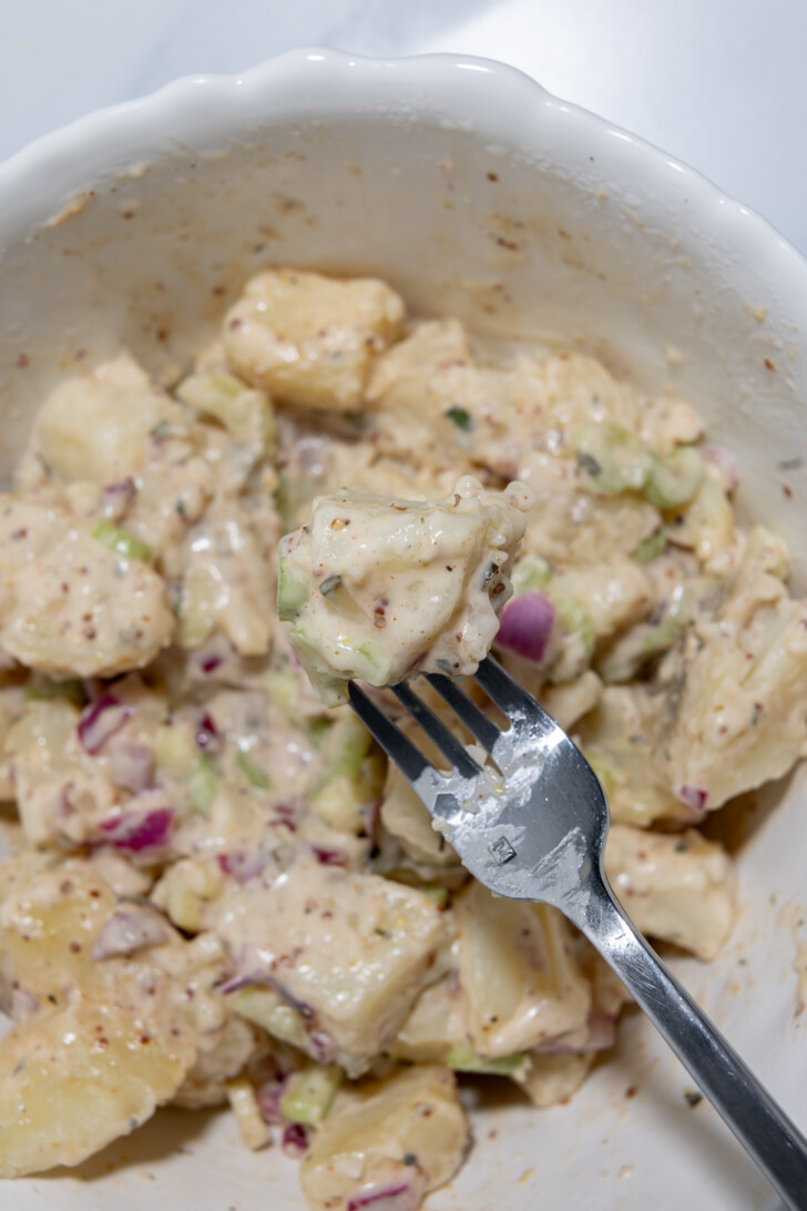 creamy potato salad dairy free