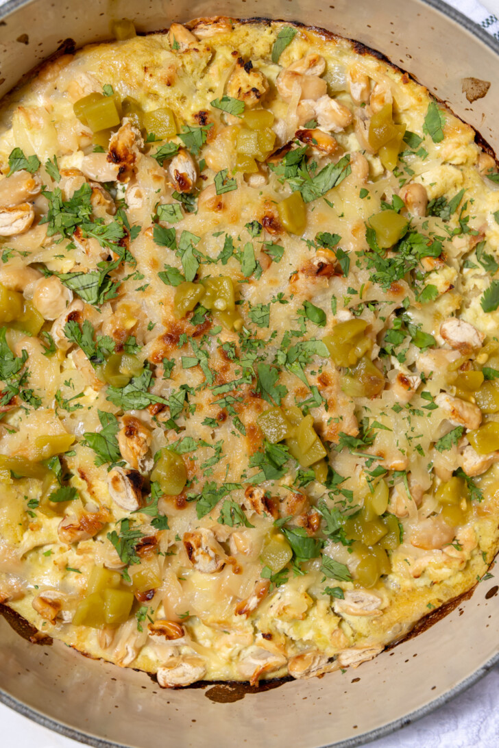 green enchilada casserole-06