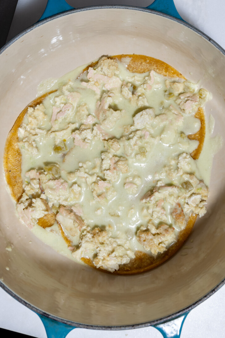 green enchilada casserole-10