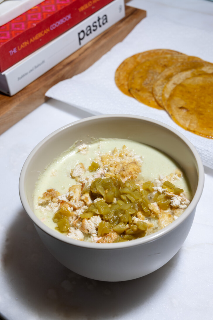 green enchilada casserole-13