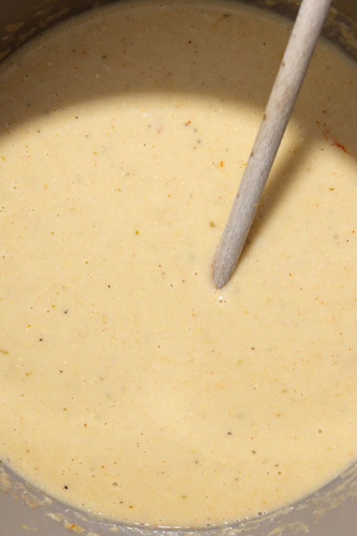 silky vegan corn chowder