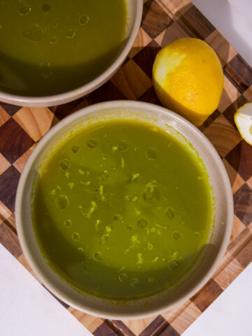 greens sick day soup