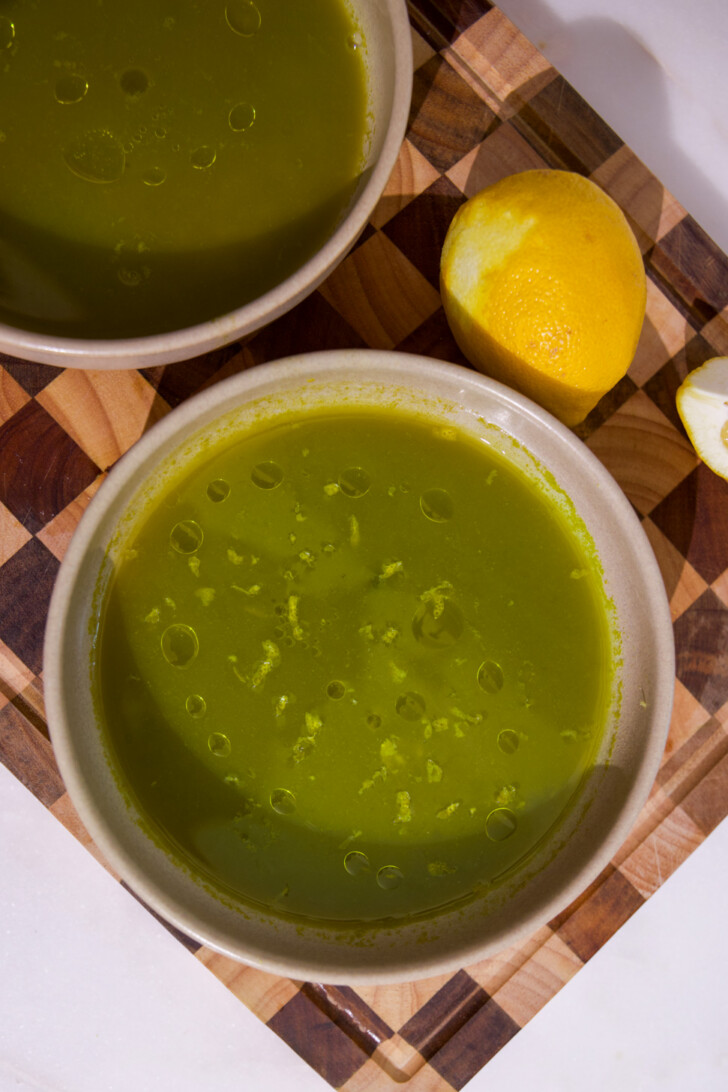 greens sick day soup