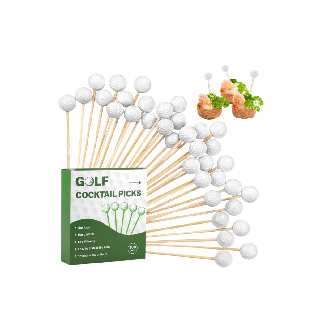 Golf Cocktail Picks