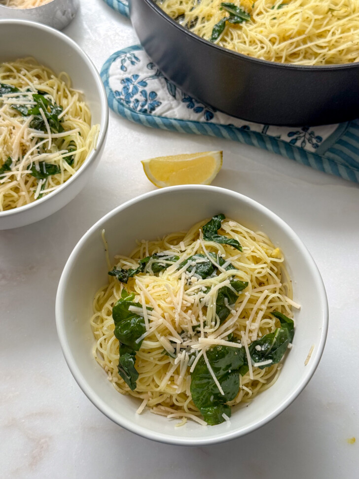 lemon garlic pasta