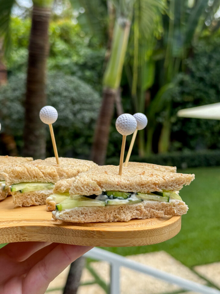 cucumber dill teatime sandwiches