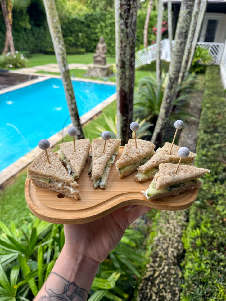 cucumber dill teatime sandwiches