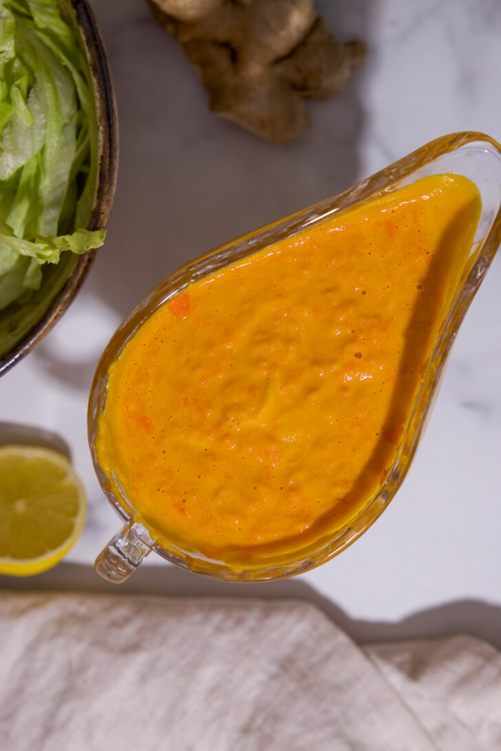 carrot ginger dressing 2