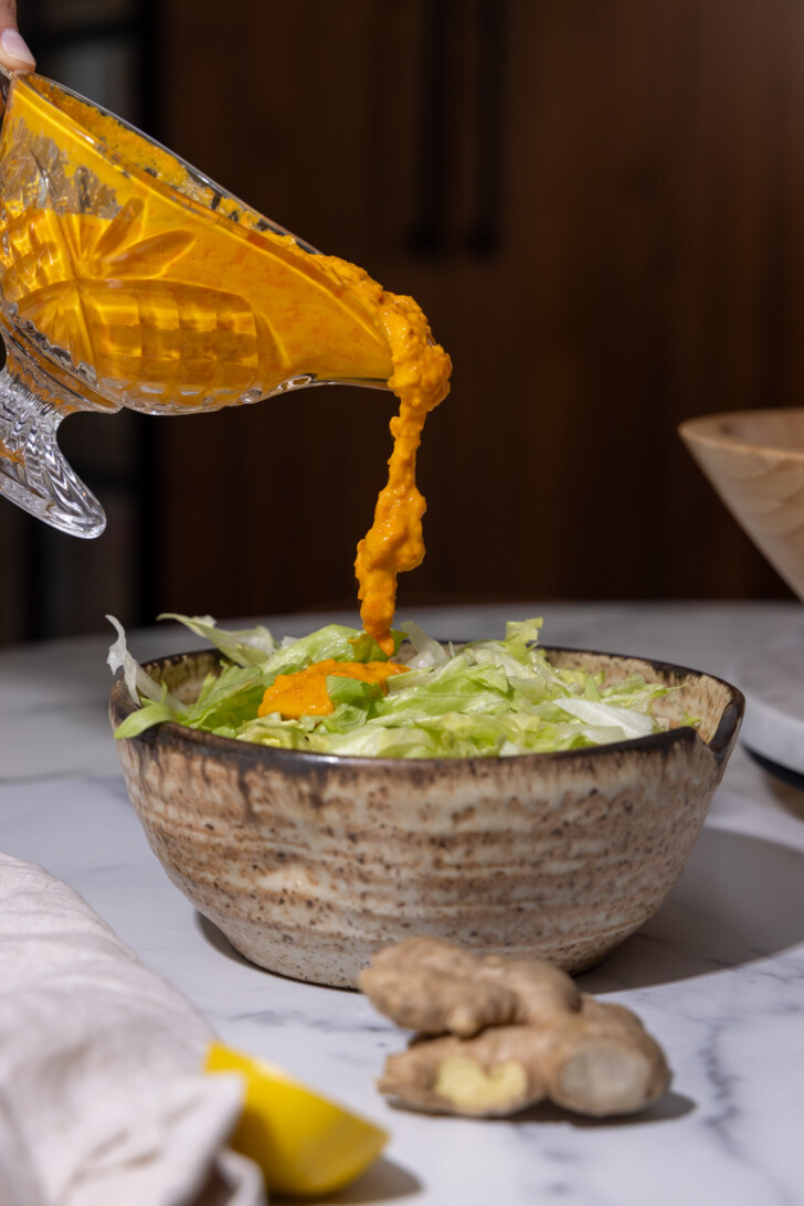 ginger slaw salad dressing