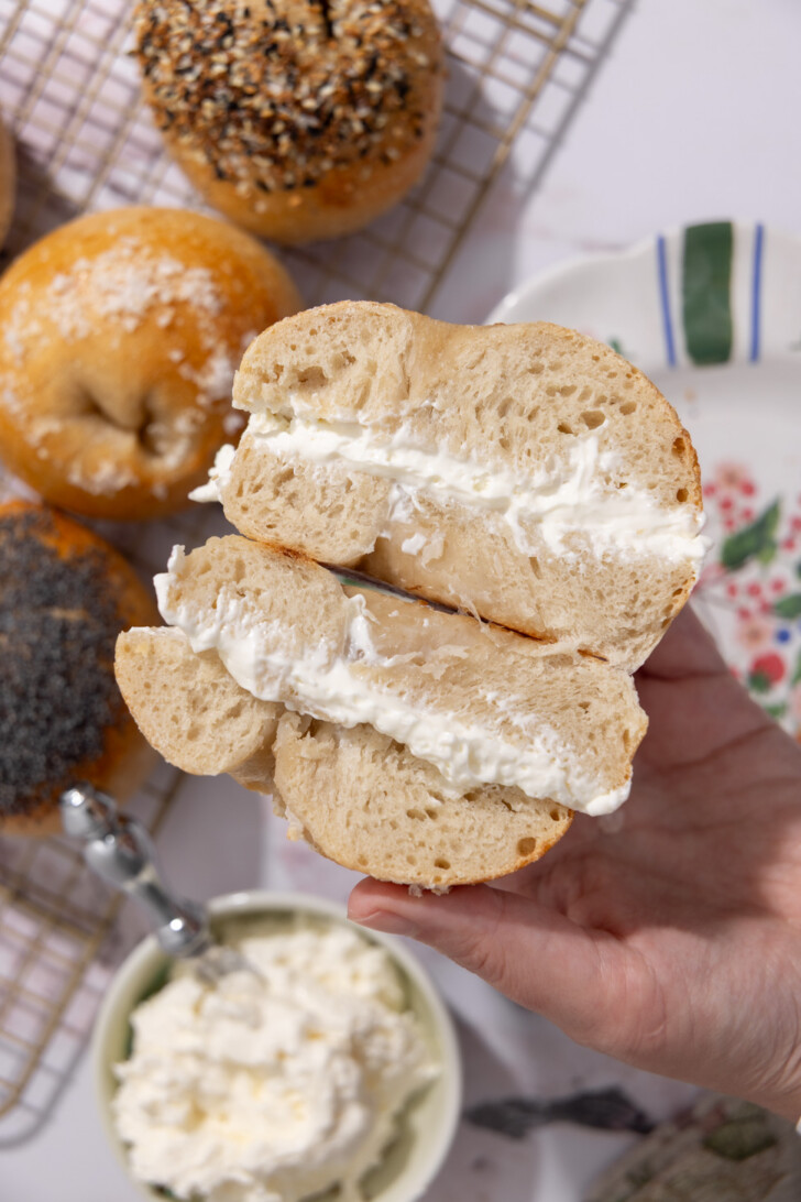 new jersey style sourdough bagels