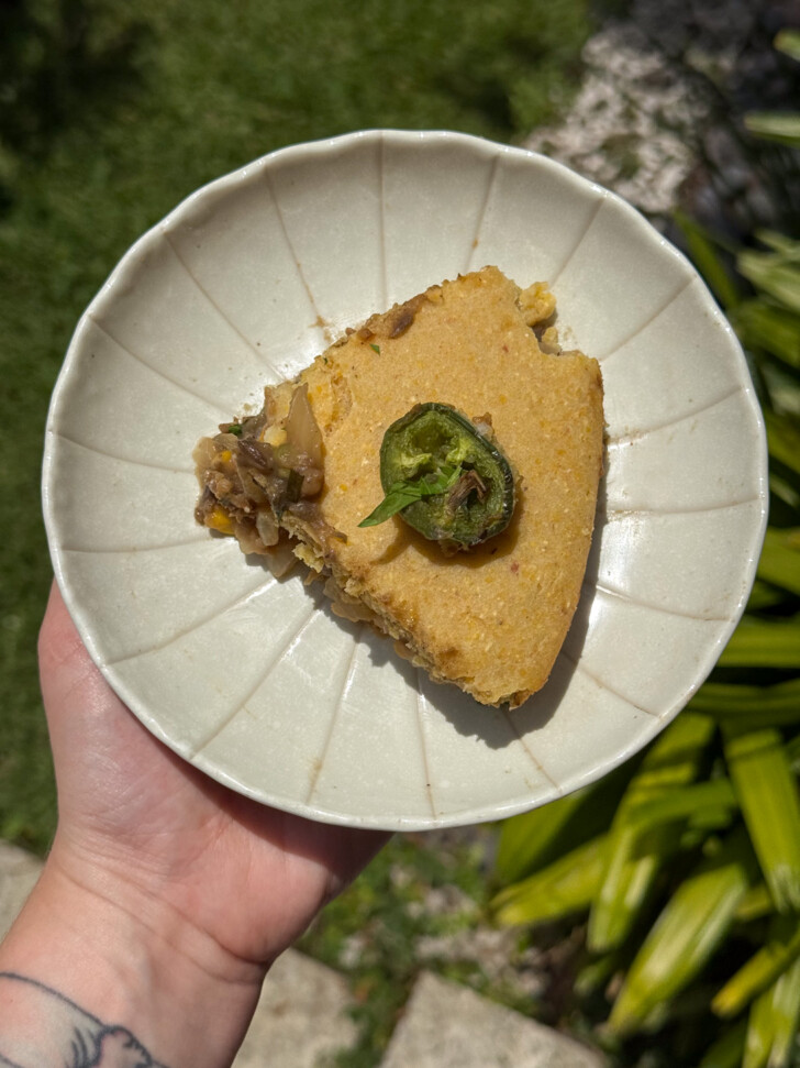 Lentil pot pie