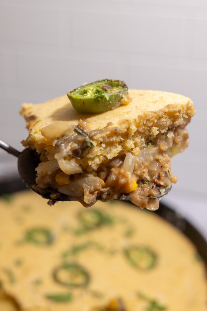 Easy lentil pot pie recipe